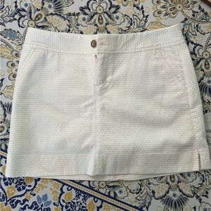 Lilly Pulitzer white skirt size 6